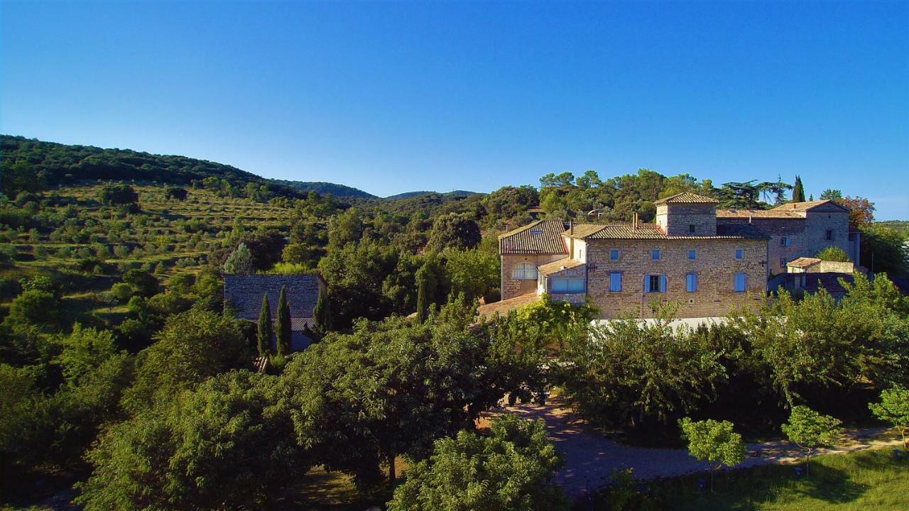 Les Jardins Du Mas Evesque Bed and Breakfast Rousson  Buitenkant foto
